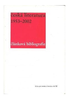 Česká literatura 1953–2002