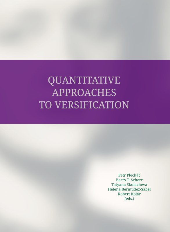 Quantitative Approaches to Versification
