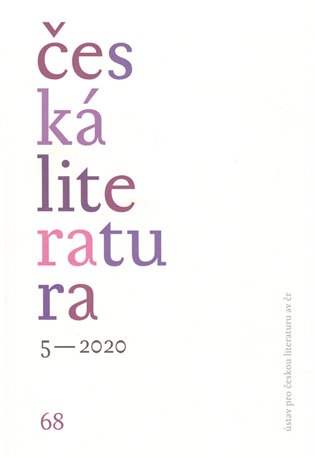Česká literatura 68, 2020/5