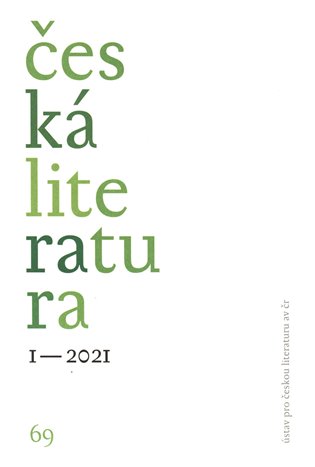 Česká literatura 69, 2021/1