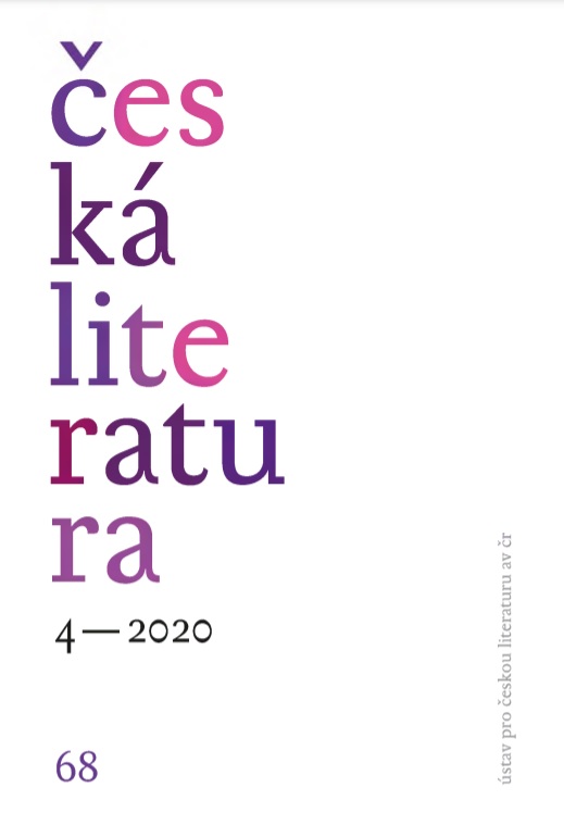 Česká literatura 68, 2020/4