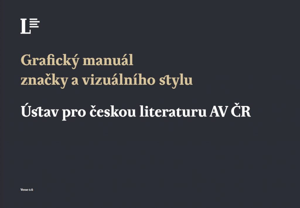 Grafický manuál ÚČL AV ČR