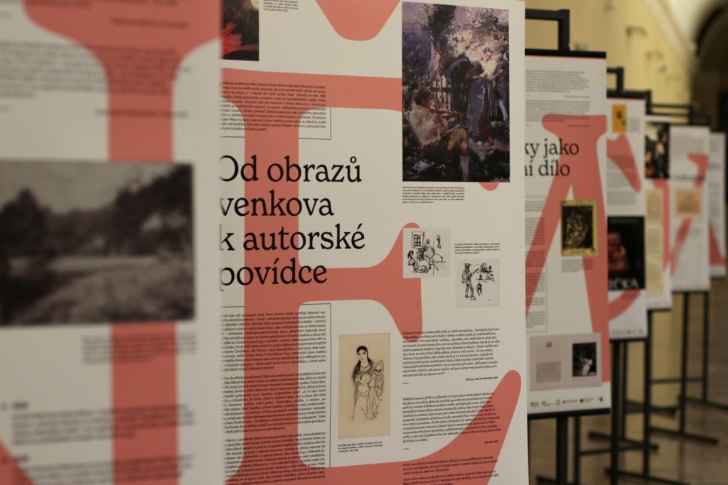 Z instalace výstavy v Národní knihovně ČR