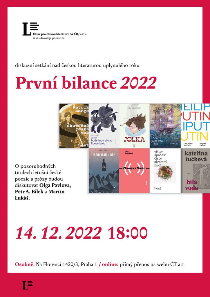 Pozvánka První bilance 2022