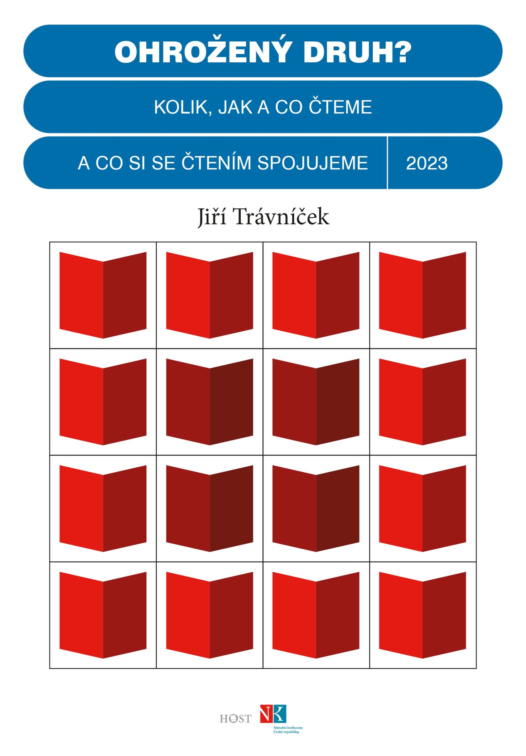 Ohrožený druh? Kolik, jak a co čteme a co si se čtením spojujeme (2023)